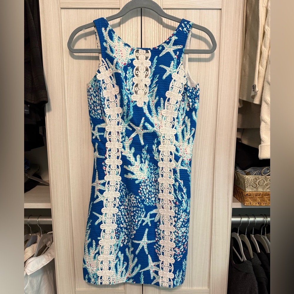 Lily Pulitzer Ember Shift in Good Reef Print. Size 0.